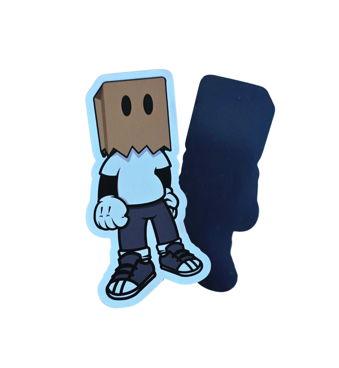 Custom Die-Cut Magnet | Bookish Fridge Magnet | Matte Finish