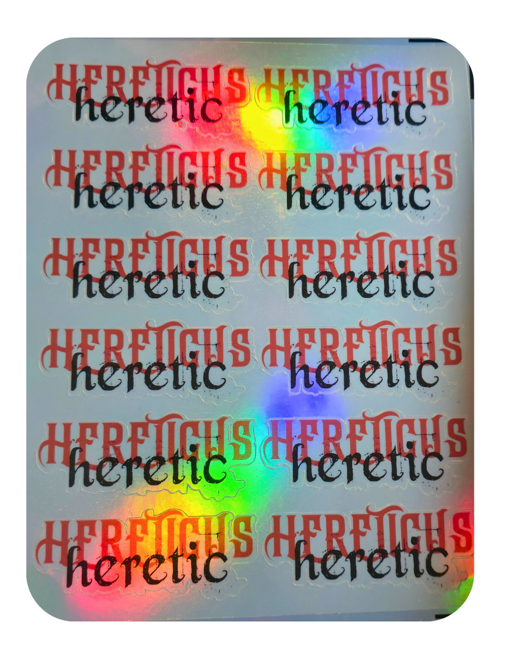 CUSTOM HOLOGRAPHIC STICKERS