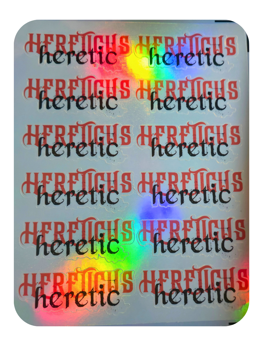 CUSTOM HOLOGRAPHIC STICKERS